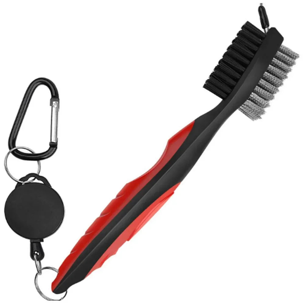 Golf Groove Brush Red