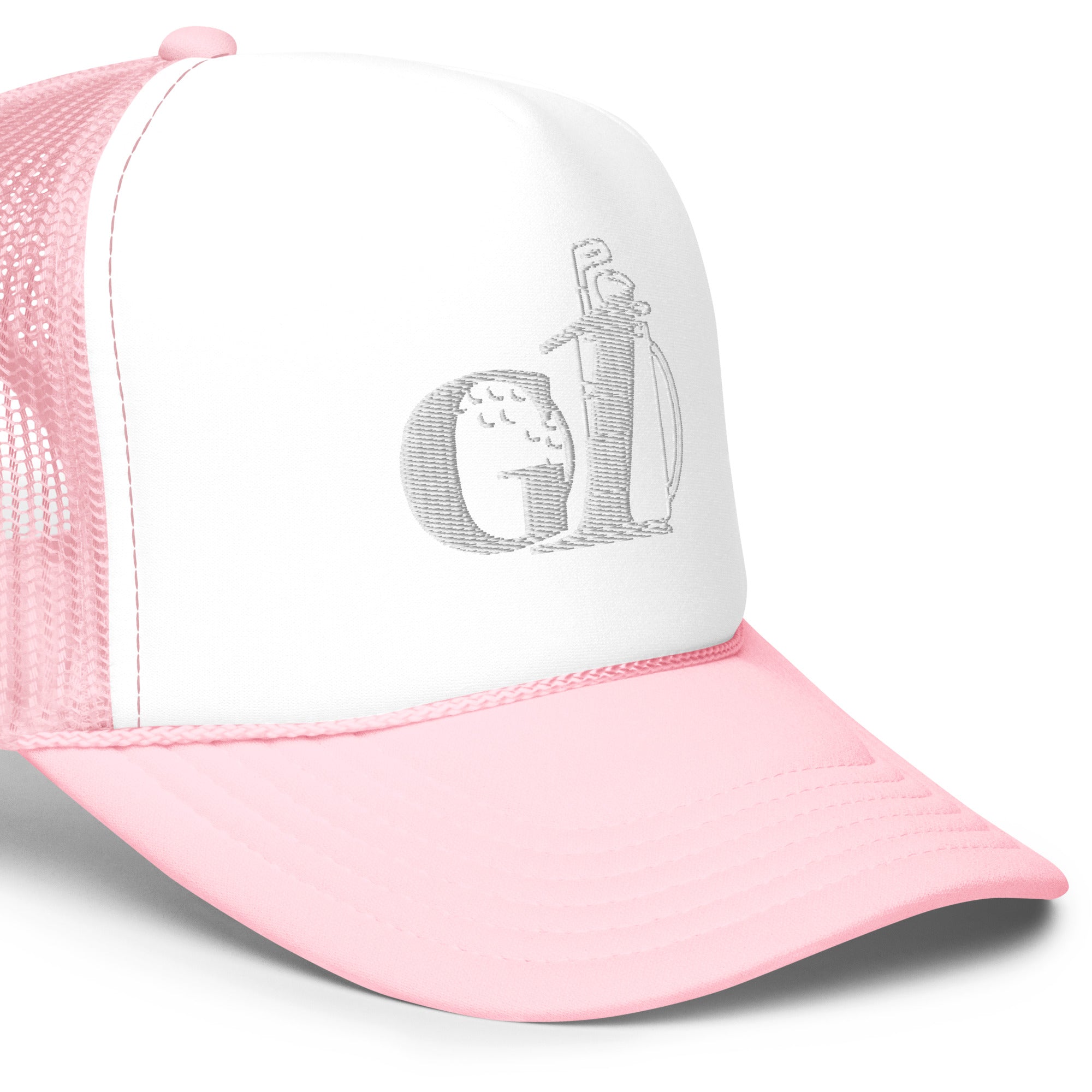 Golf Hat Snapback Pink